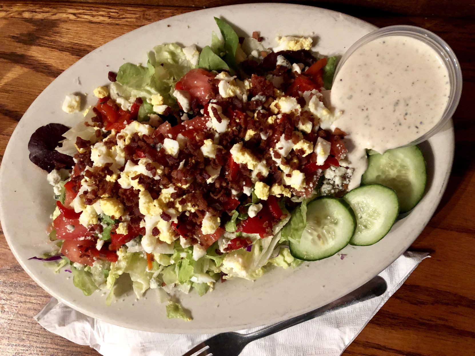 The Kingsman Bacon and Blue Salad